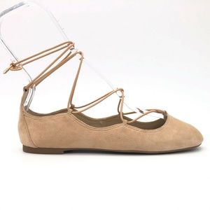 Sam Edelman Flynt Lace Up Ballet Flats